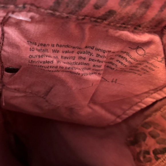 NWT $300 Joe's Leopord High-Rise Skinny Ankle Jean - Picture 7 of 8